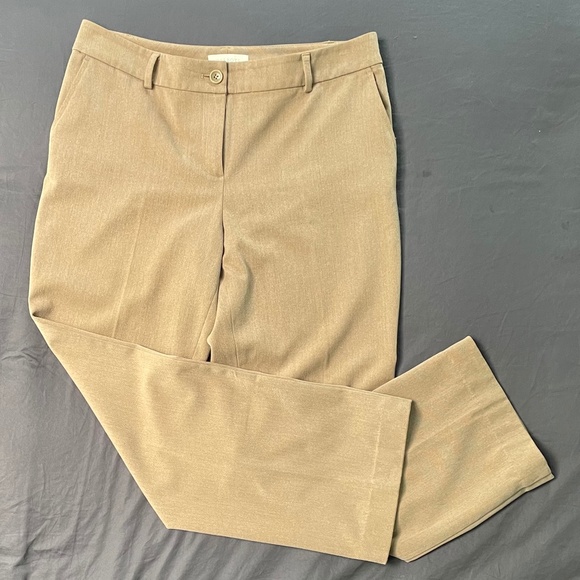 Talbots Bundle of Two Pair Signature Straight Size 12P Trousers in Black & Camel - Picture 2 of 6